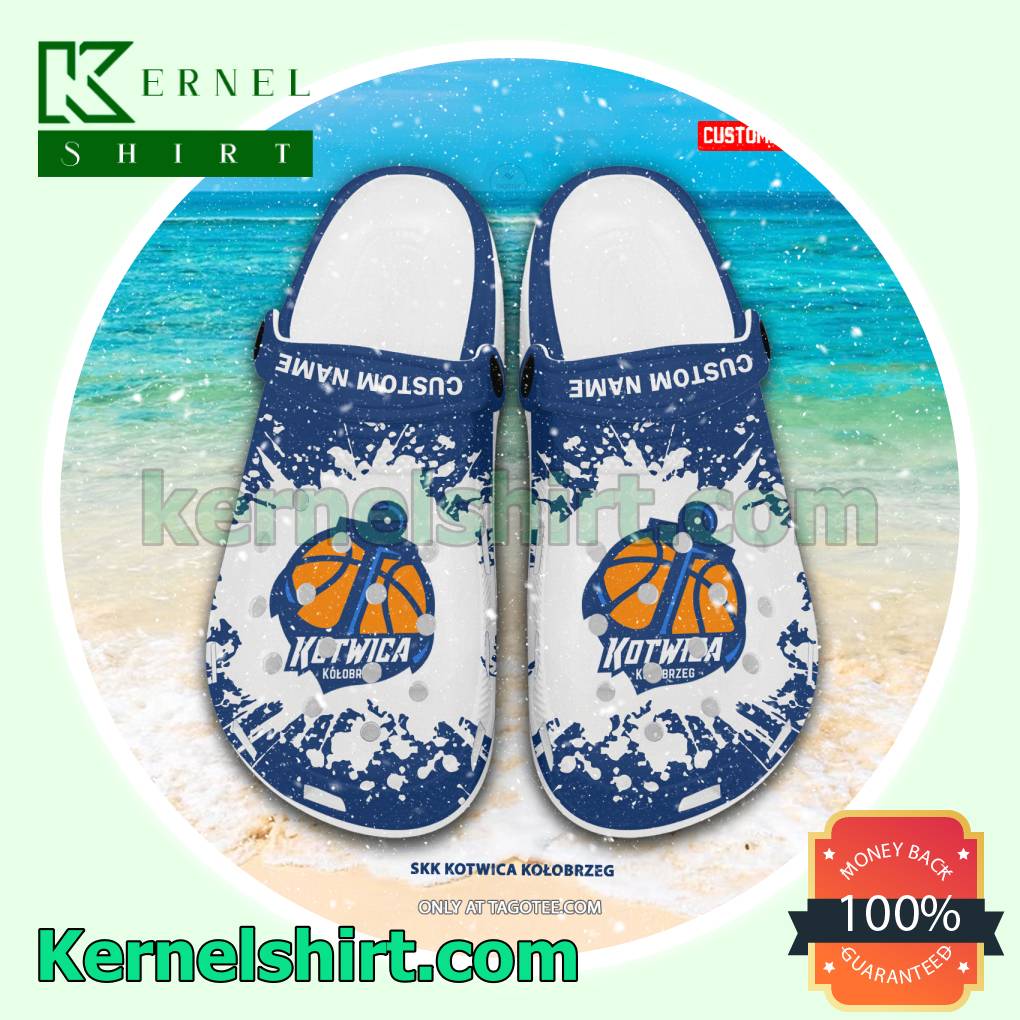 SKK Kotwica Kolobrzeg Custom Crocs Sandals a