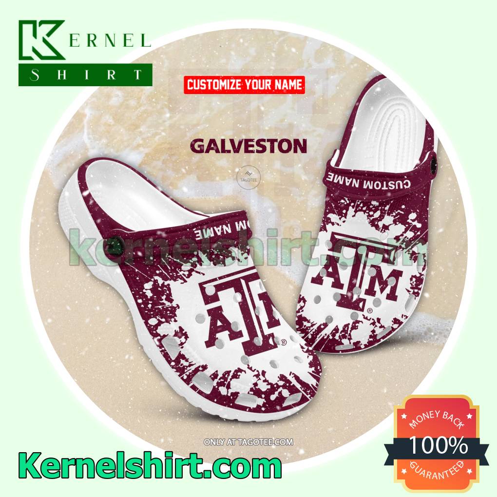 Texas A&M University at Galveston Crocs Sandals