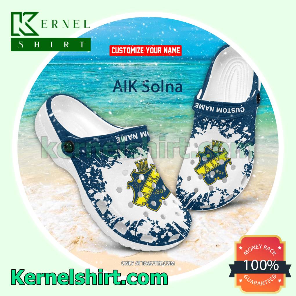 AIK Solna Football Crocs Sandals