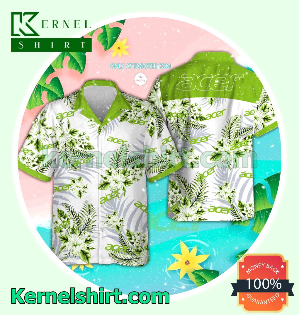 Acer Summer Aloha Shirt