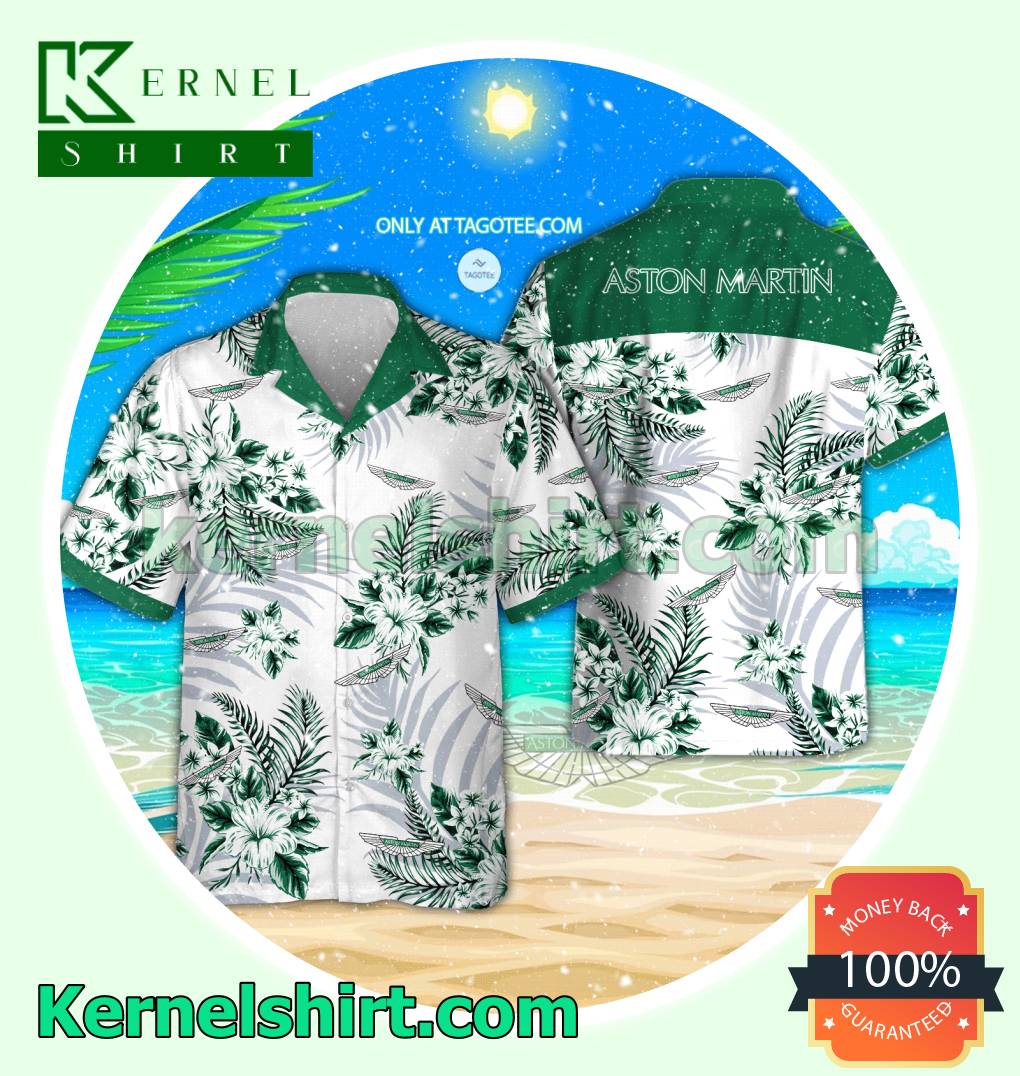 Aston Martin Summer Aloha Shirt