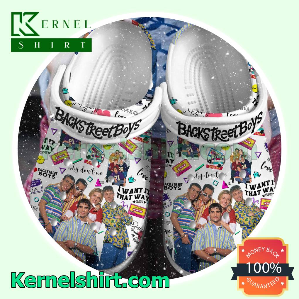Backstreet Boys Band Crocs Sandals