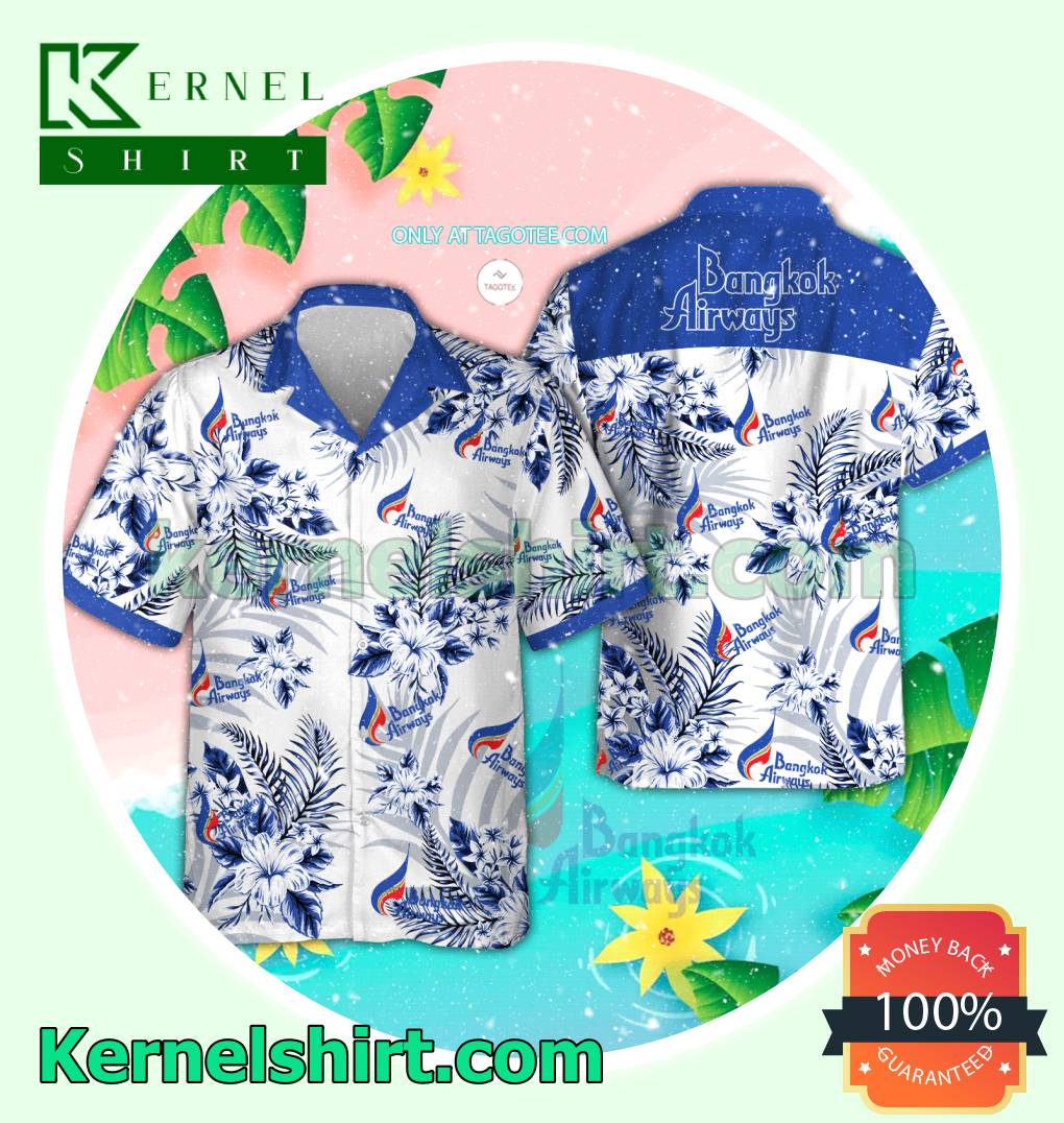 Bangkok Airways Summer Aloha Shirt