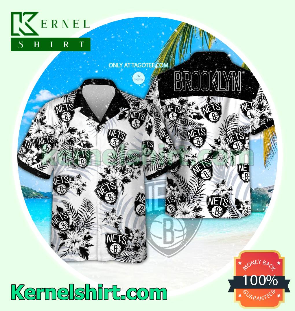 Brooklyn Nets Summer Beach Shirts