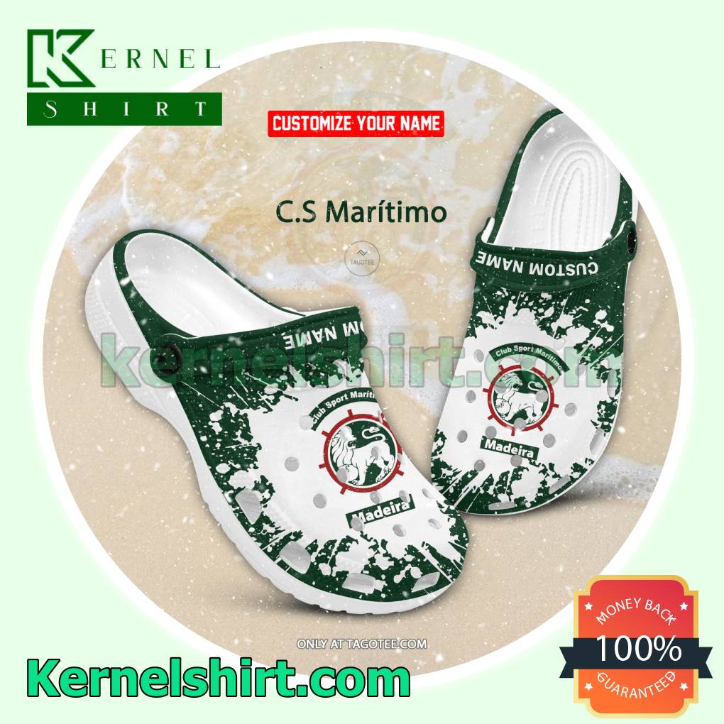 C.S-Marítimo Football Crocs Sandals