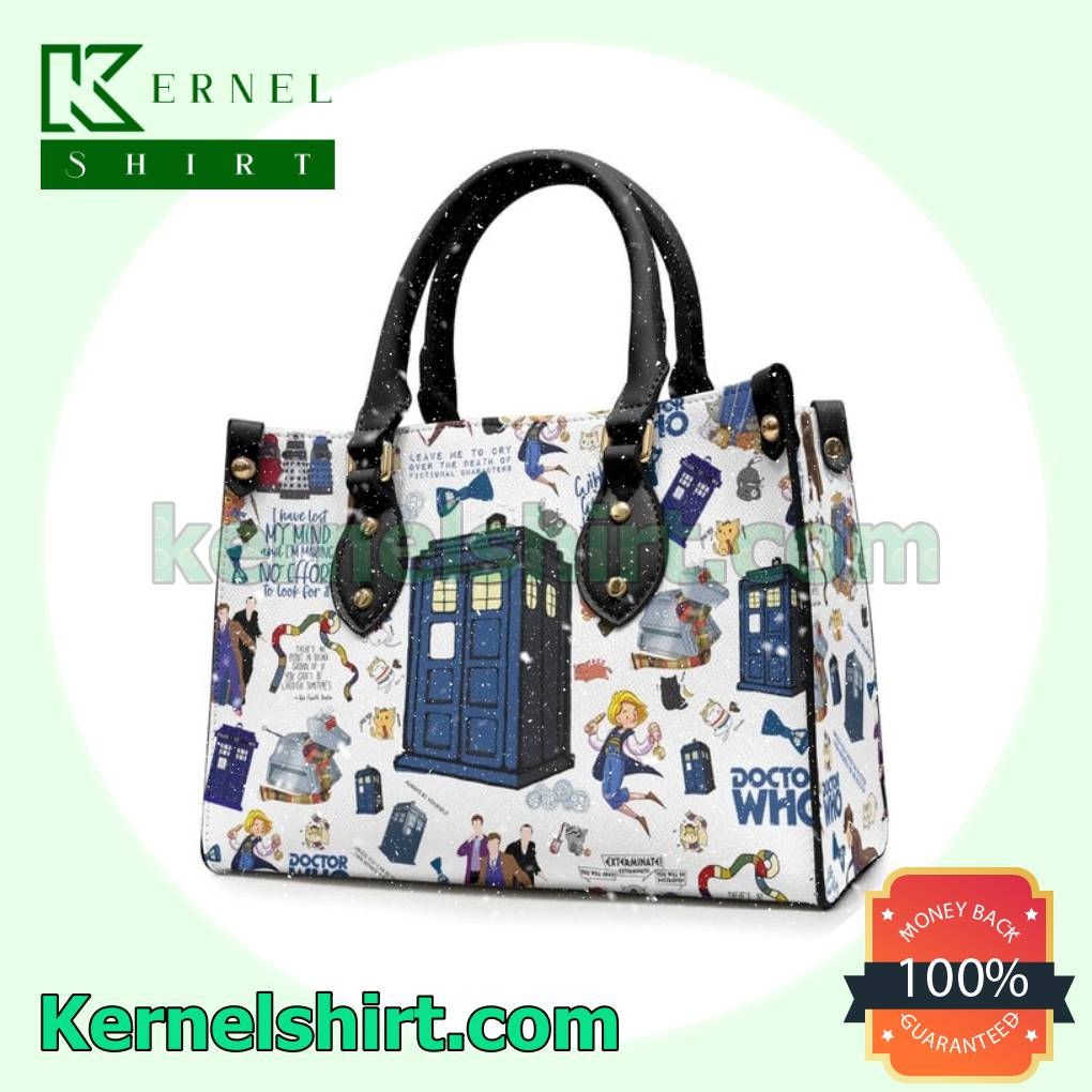 Top Doctor Who Pattern Womens Tote Bag