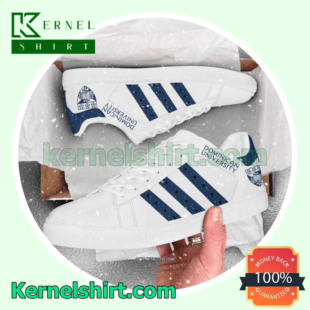 Dominican University Logo Adidas Sneakers