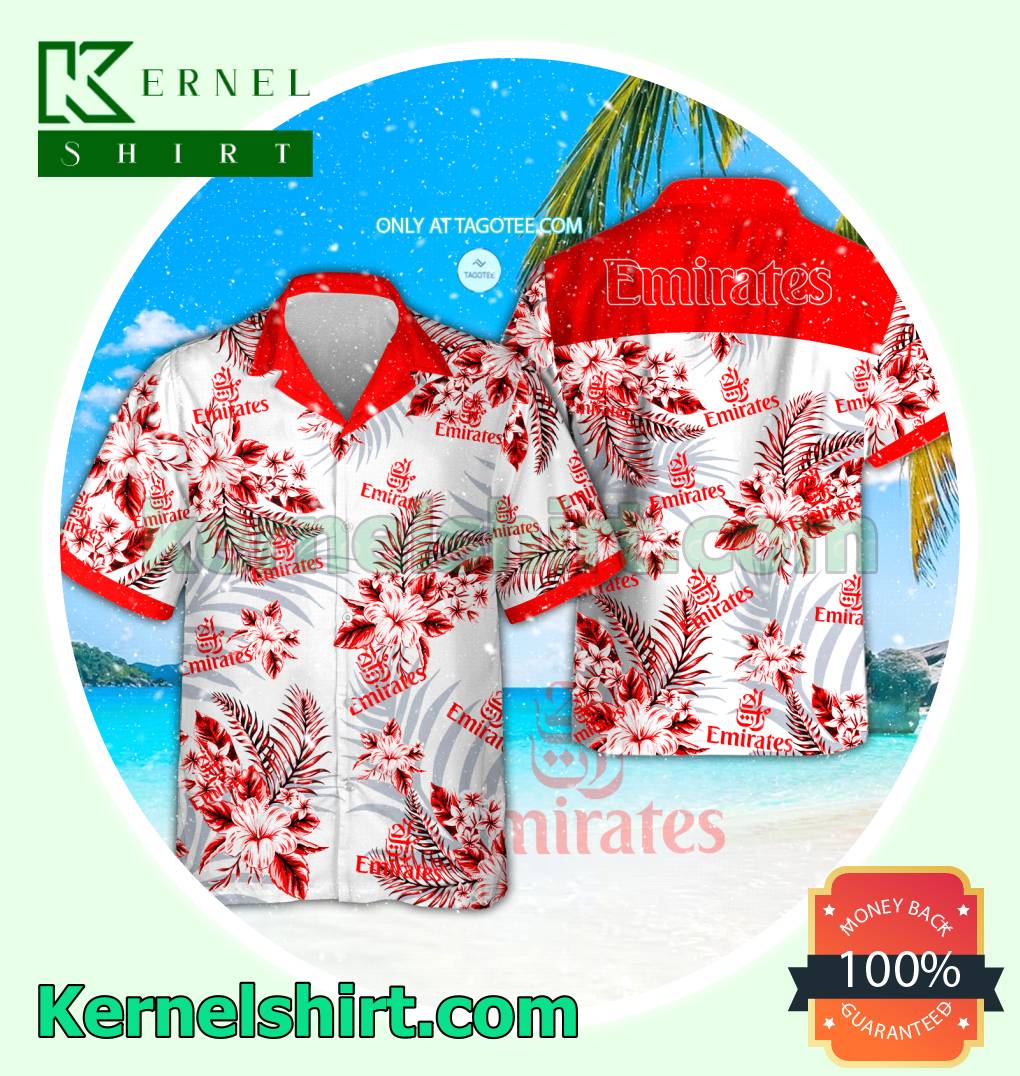 Emirates Summer Aloha Shirt