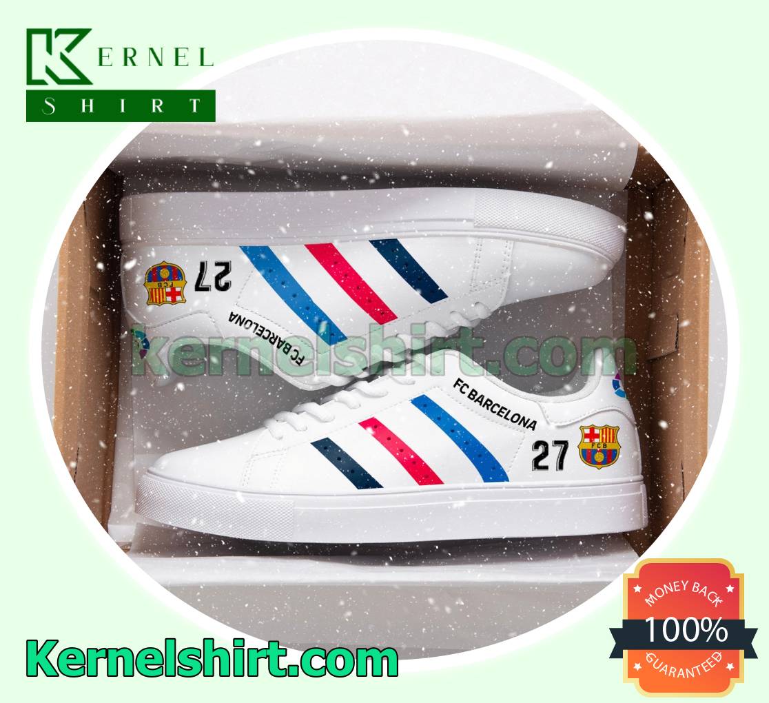 Fc Barcelona 27 Liga Champions Low-Top Casual Sneakers