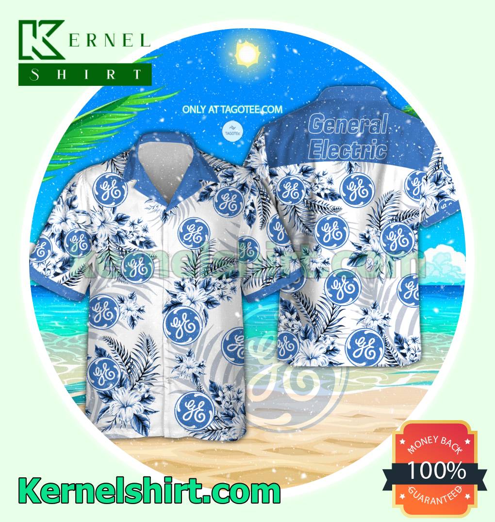 General Electric Summer Aloha Shirt