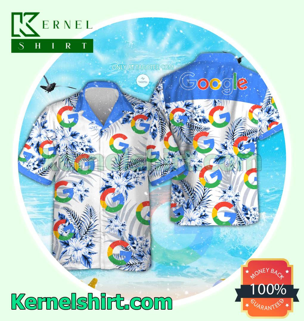 Google Summer Aloha Shirt