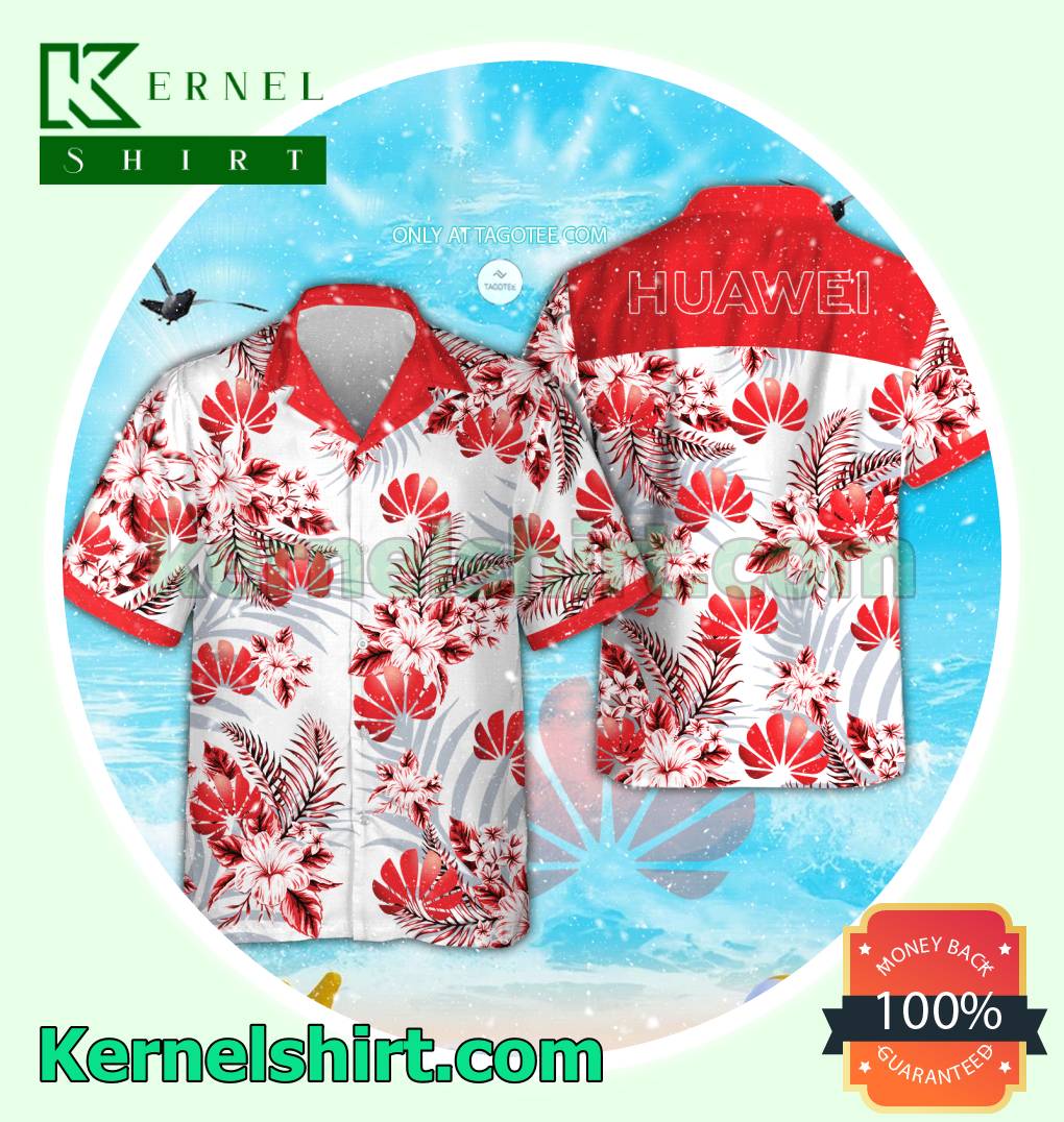 Huawei Technologies Summer Aloha Shirt