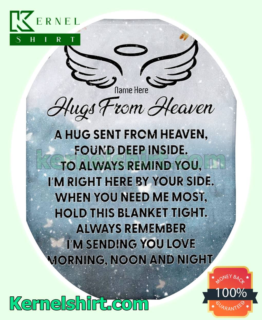 Hugs From Heaven Warn Blanket