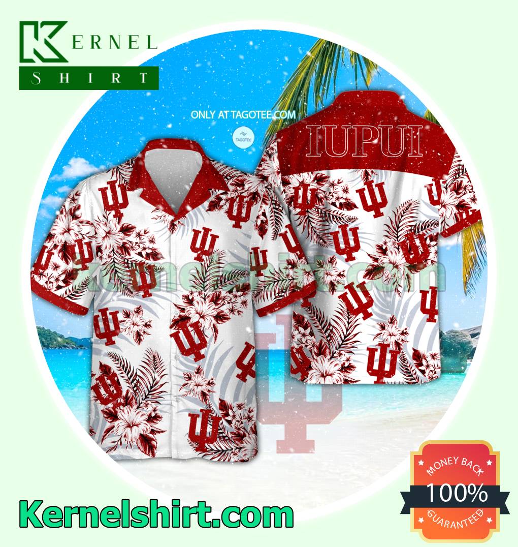 Indiana University-Purdue University-Indianapolis Summer Beach Shirts