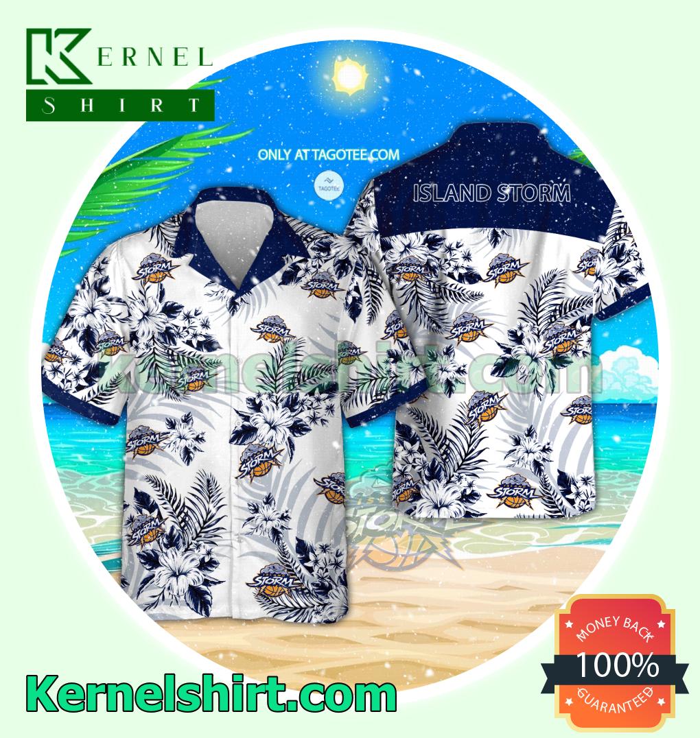 Island Storm Aloha Beach Shirts