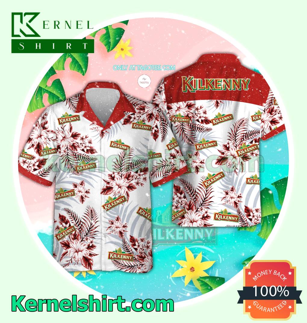 Kilkenny Summer Aloha Shirt, Beach Shorts