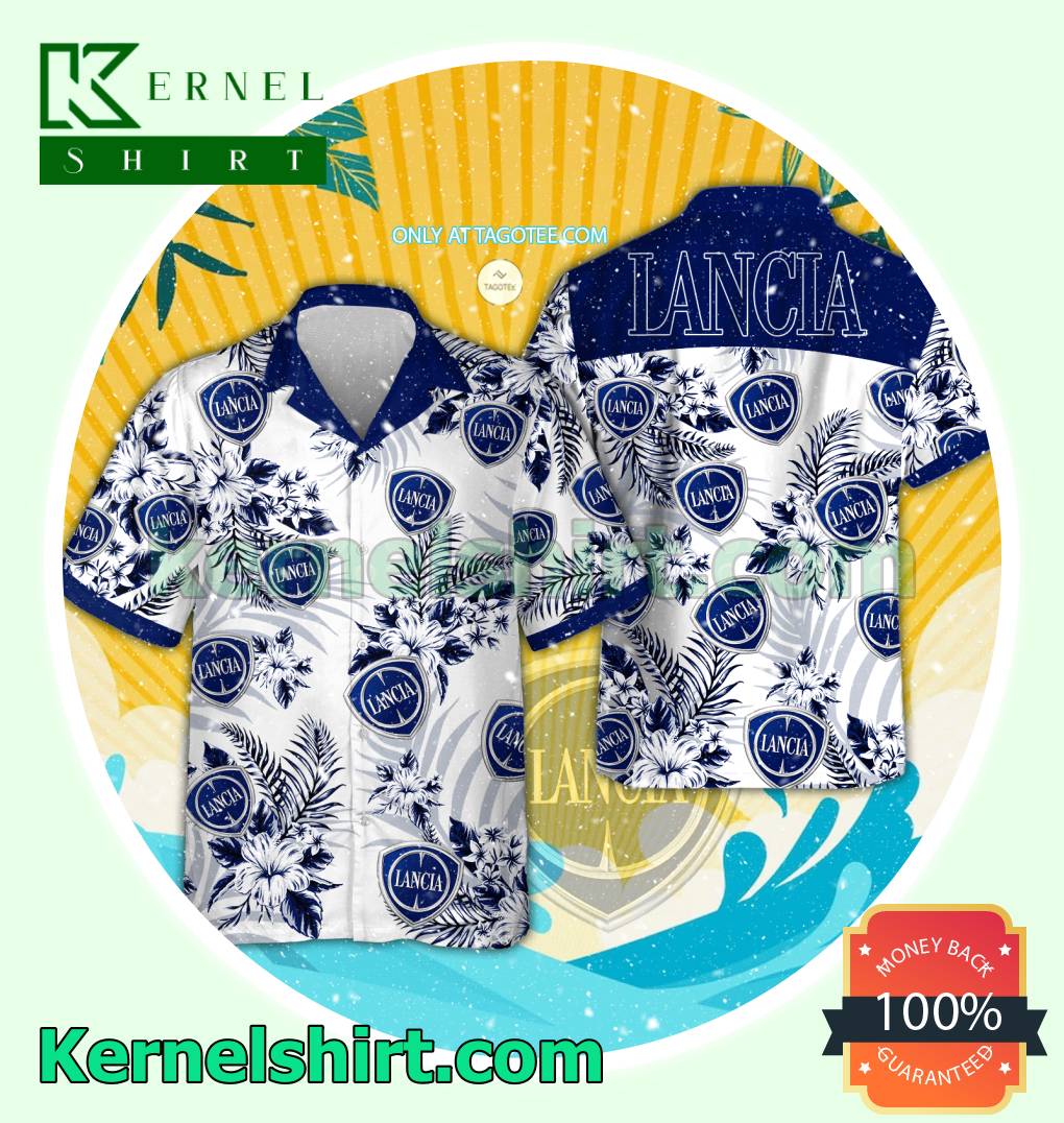 Lancia Summer Aloha Shirt