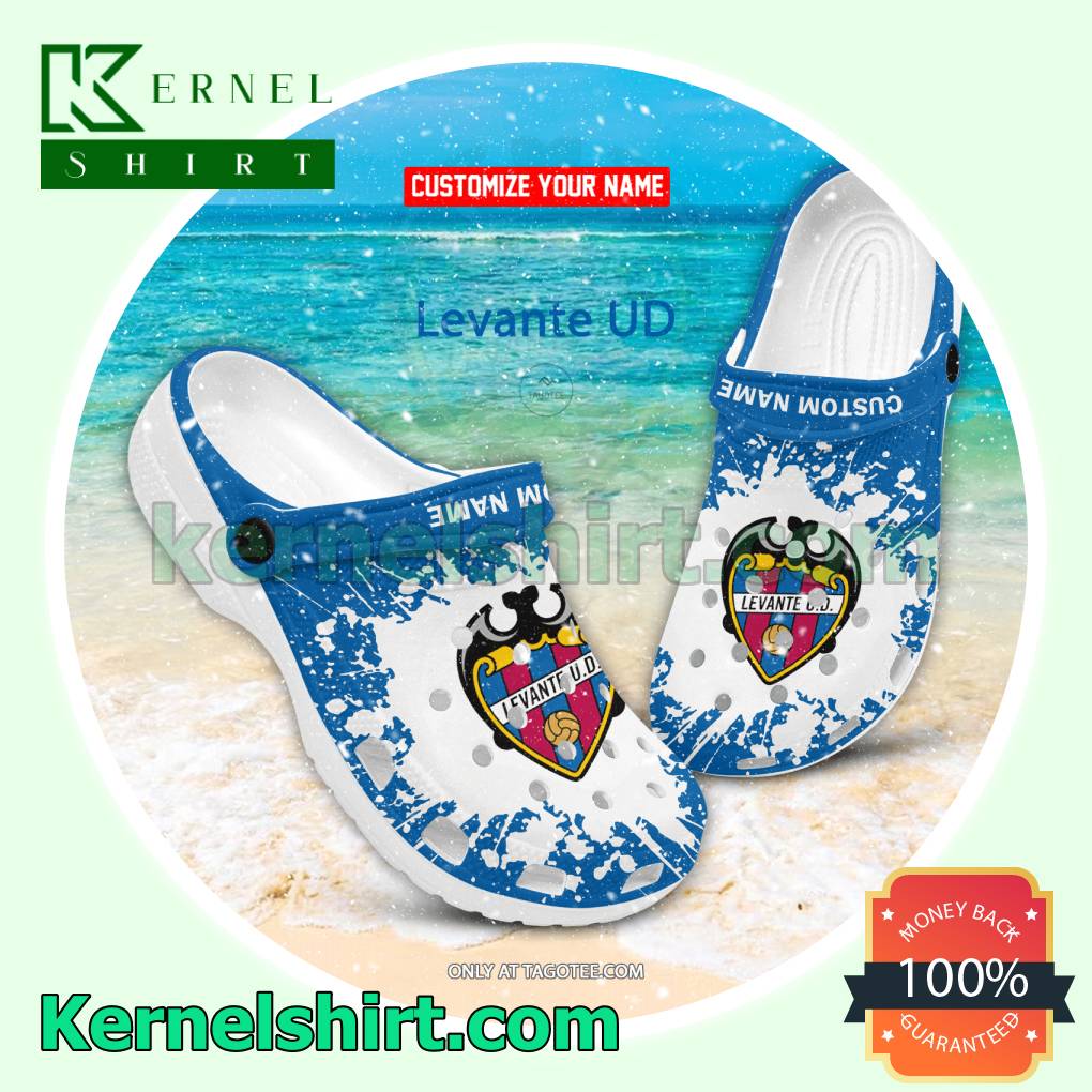 Levante UD Football Crocs Sandals