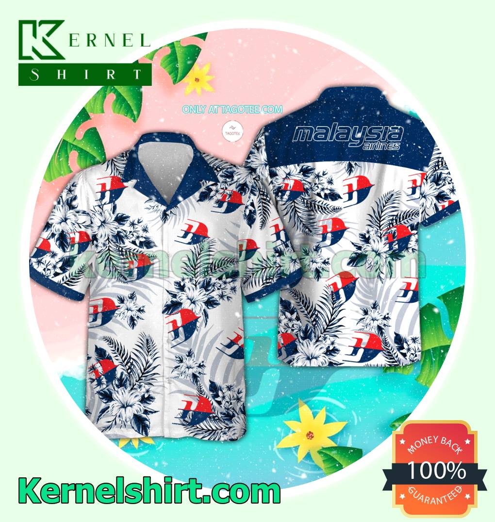 Malaysia Airlines Summer Aloha Shirt