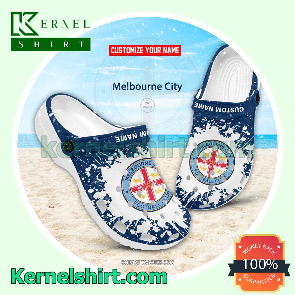 Melbourne City Football Crocs Sandals