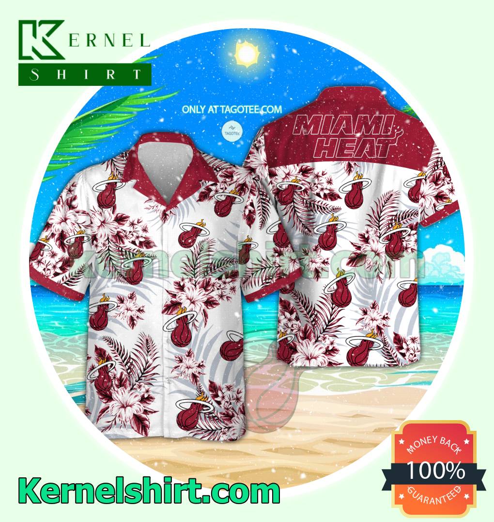 Miami Heat Summer Beach Shirts