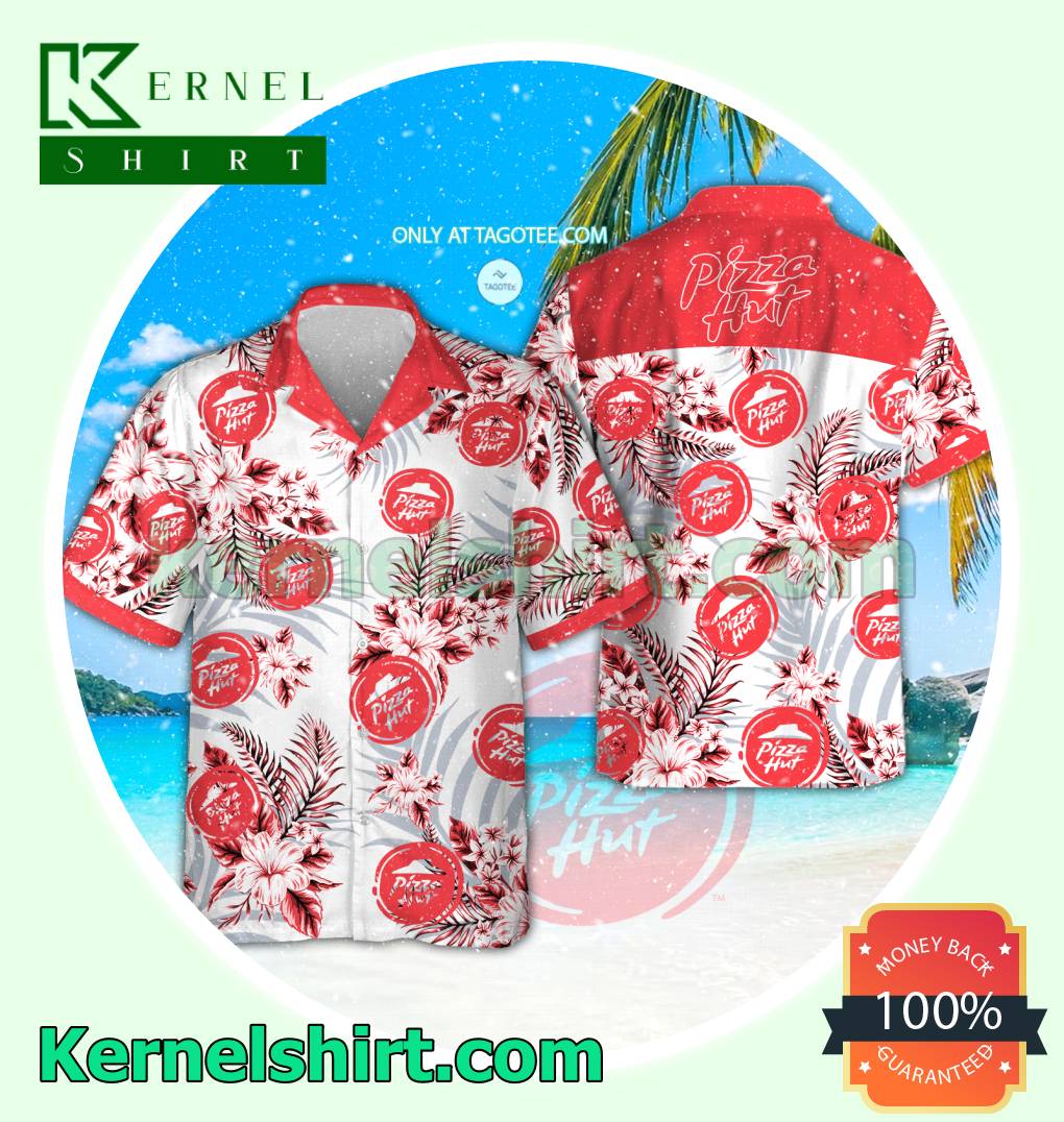 Pizza Hut Summer Aloha Shirt