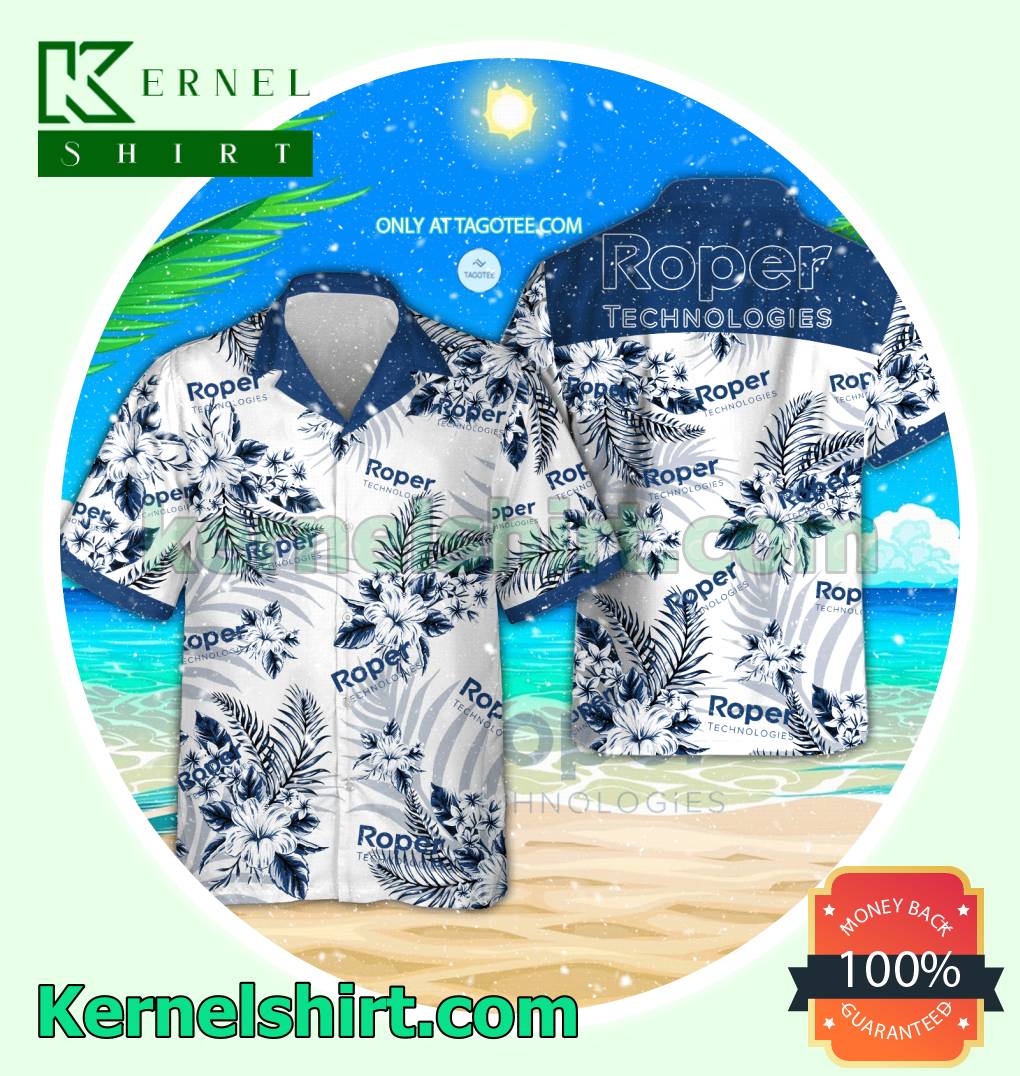 Roper Technologies Summer Aloha Shirt