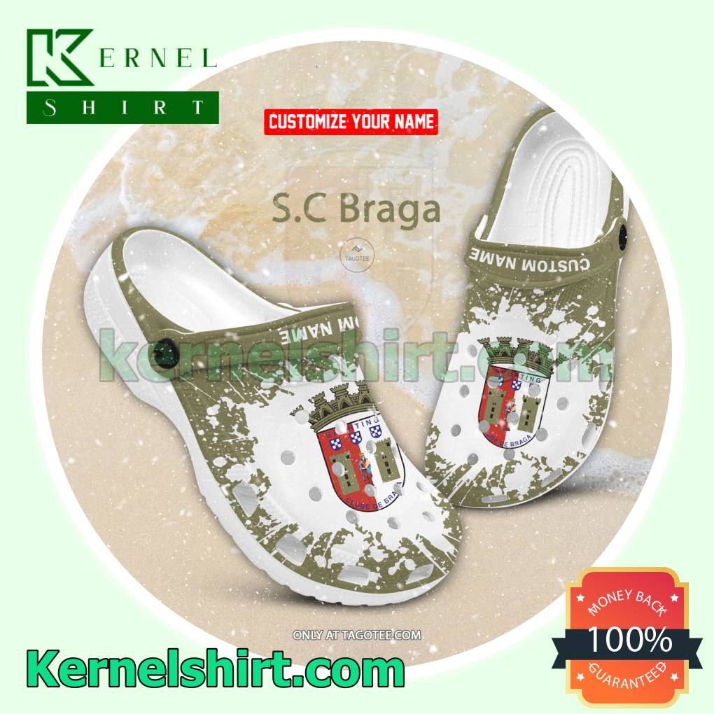 S.C Braga Football Crocs Sandals