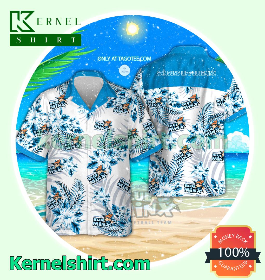 Samsung Life Blueminx Aloha Beach Shirts