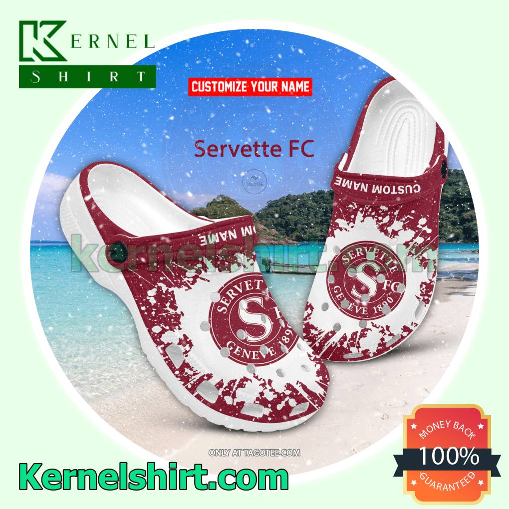 Servette FC Football Crocs Sandals