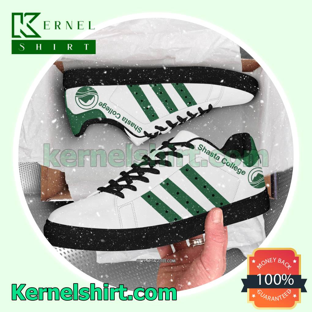 Shasta College Logo Adidas Sneakers a