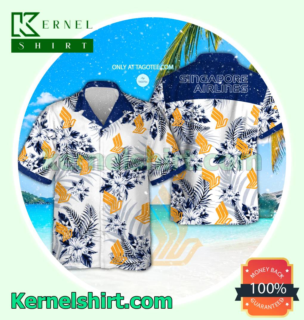 Singapore Airlines Summer Aloha Shirt