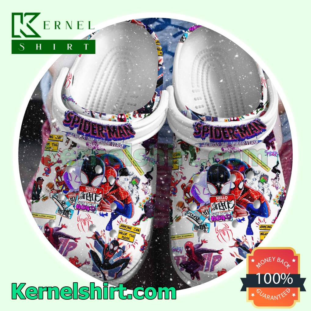 Spider-man Across The Spider-verse Part One Crocs Sandals