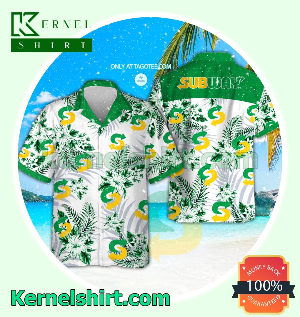 Subway Summer Aloha Shirt