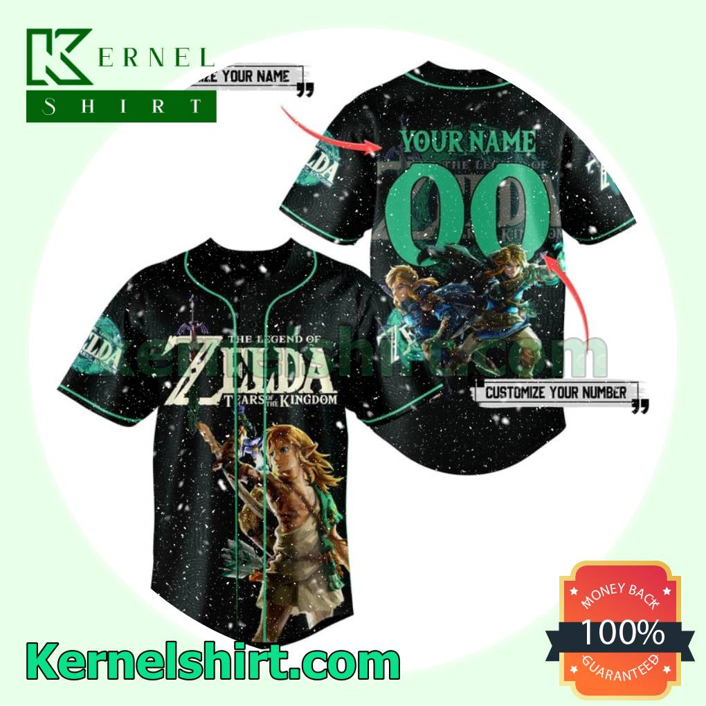The Legend Of Zelda Tears Of The Kingdom Fan Jersey Shirts