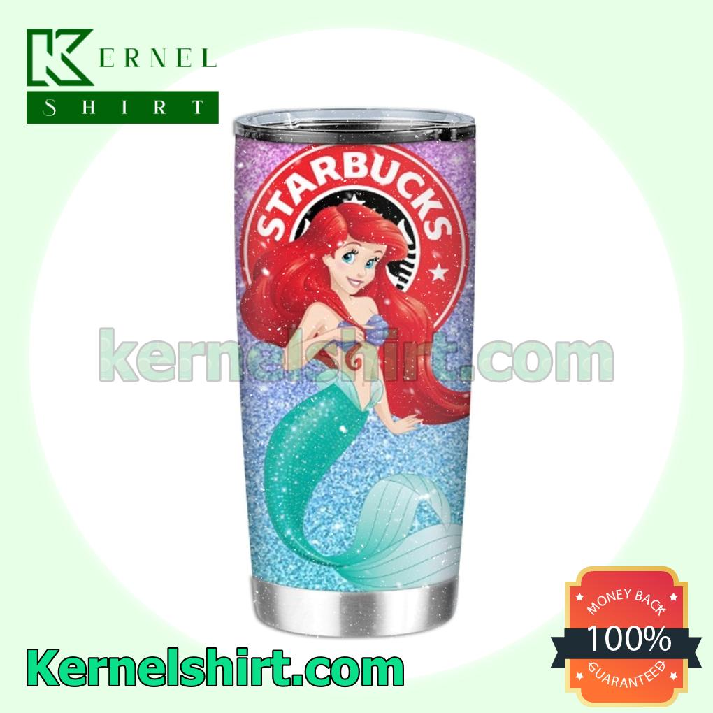 The Little Mermaid Princesses Starbucks Travel Tumbler