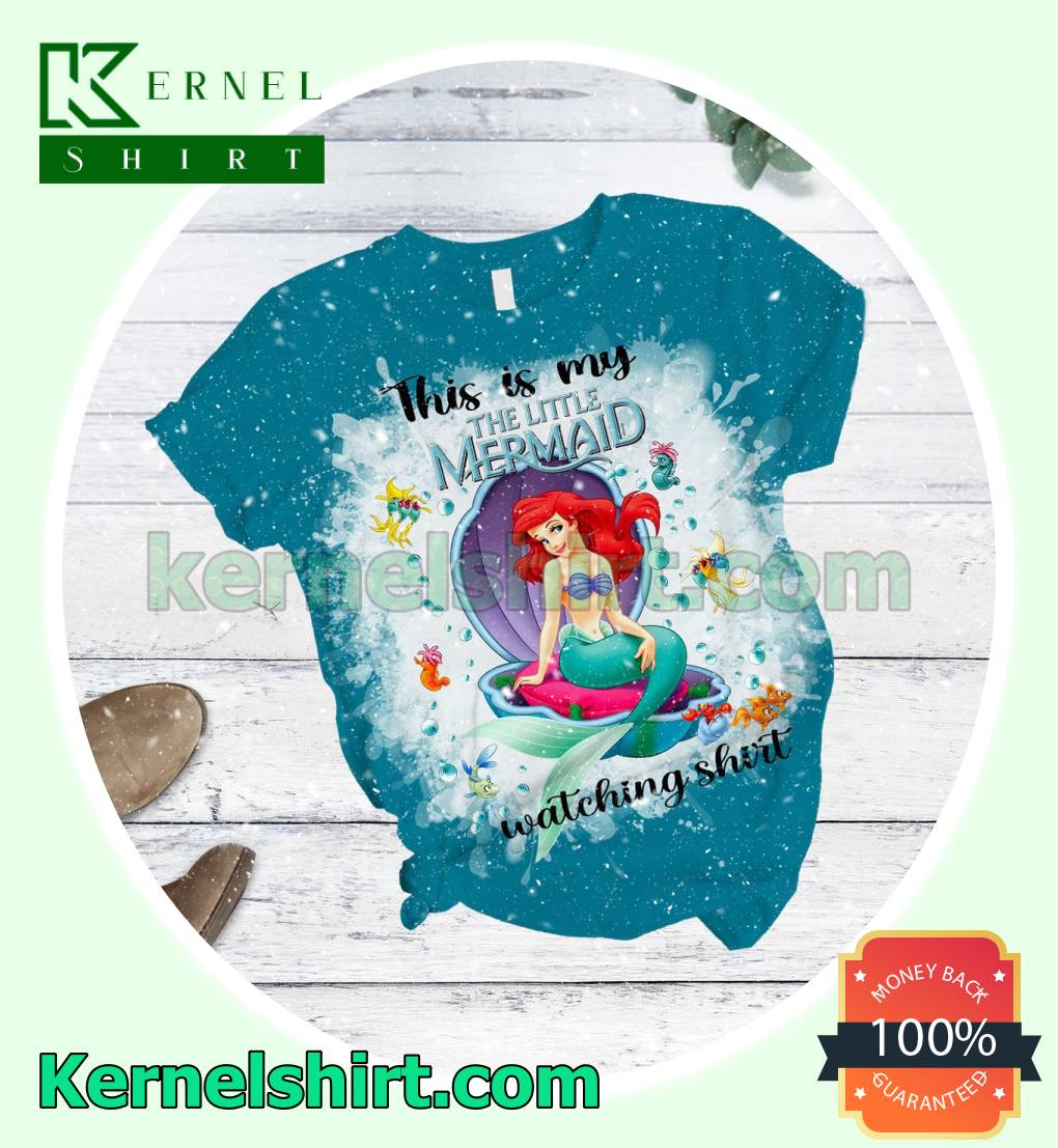 This Is My The Little Mermaid Watching Shirt Set of Shirt & Pyjama a