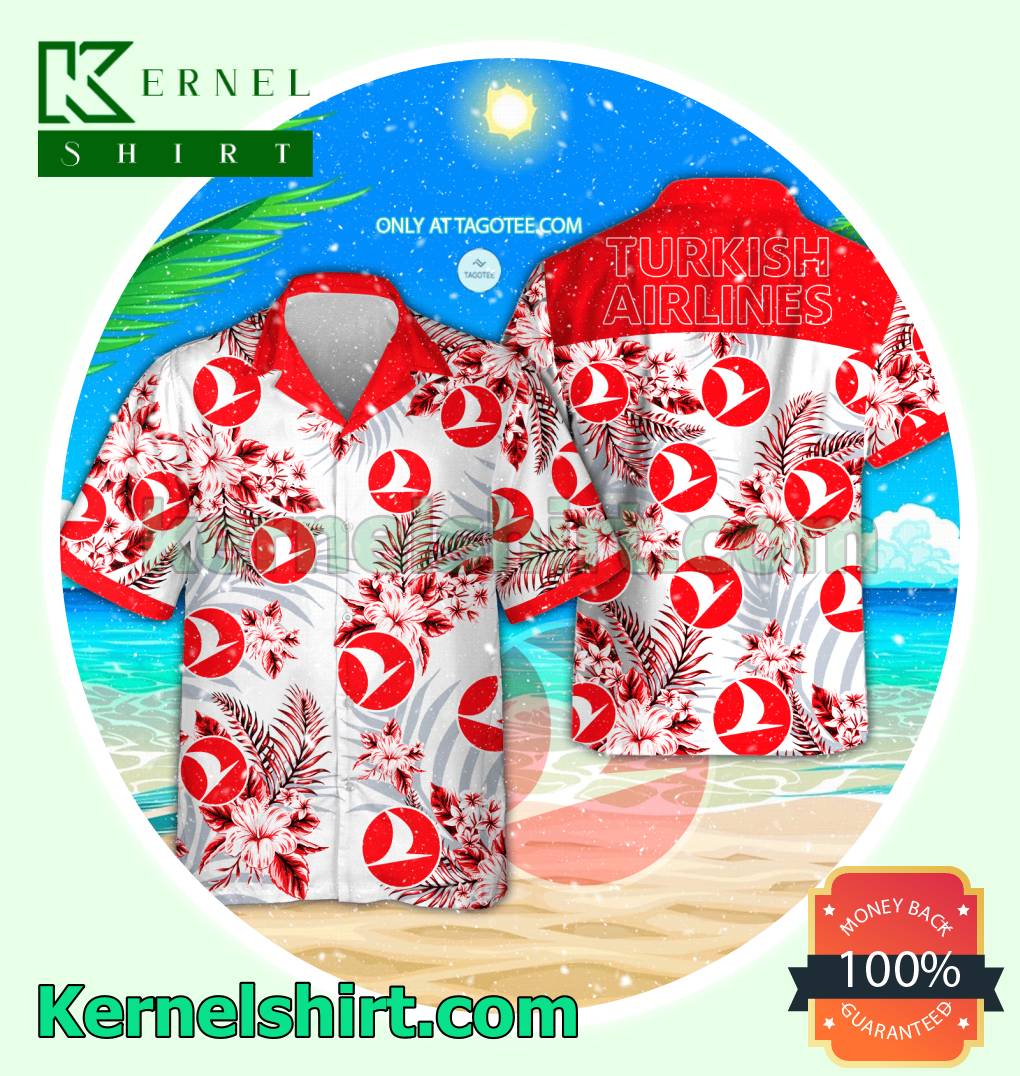 Turkish Airlines Summer Aloha Shirt