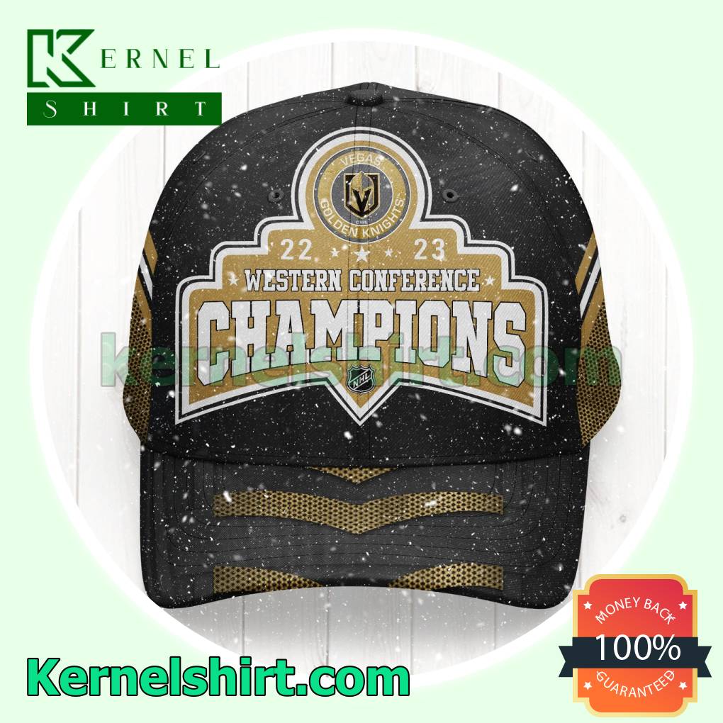 Vegas Golden Knights 22-23 Western Conference Champions Snapback Cap a