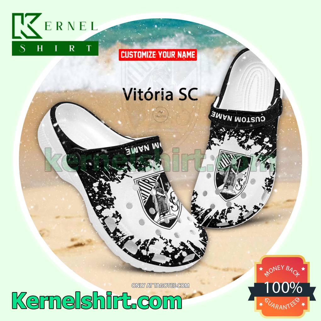 Vitória SC Football Crocs Sandals