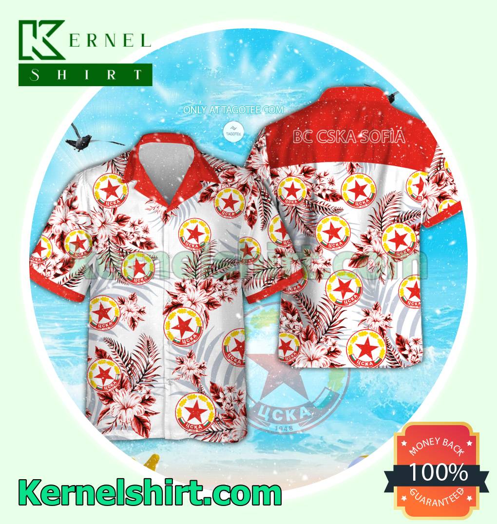 BC CSKA Sofia Summer Beach Shirts