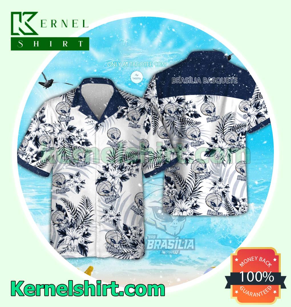 Brasilia Basquete Summer Beach Shirts