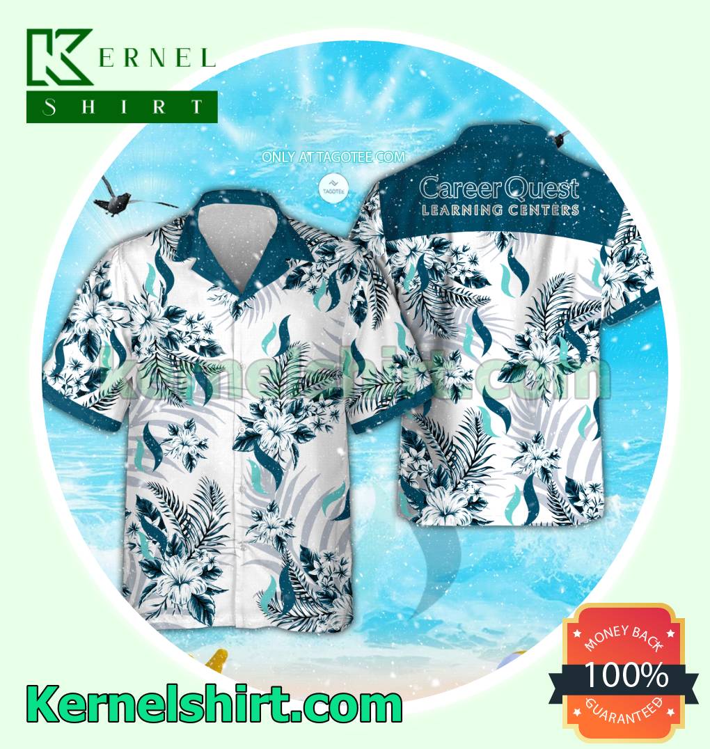 Career Quest Learning Centers-Jackson Summer Beach Shirts