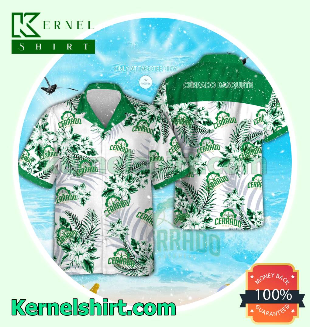 Cerrado Basquete Summer Beach Shirts