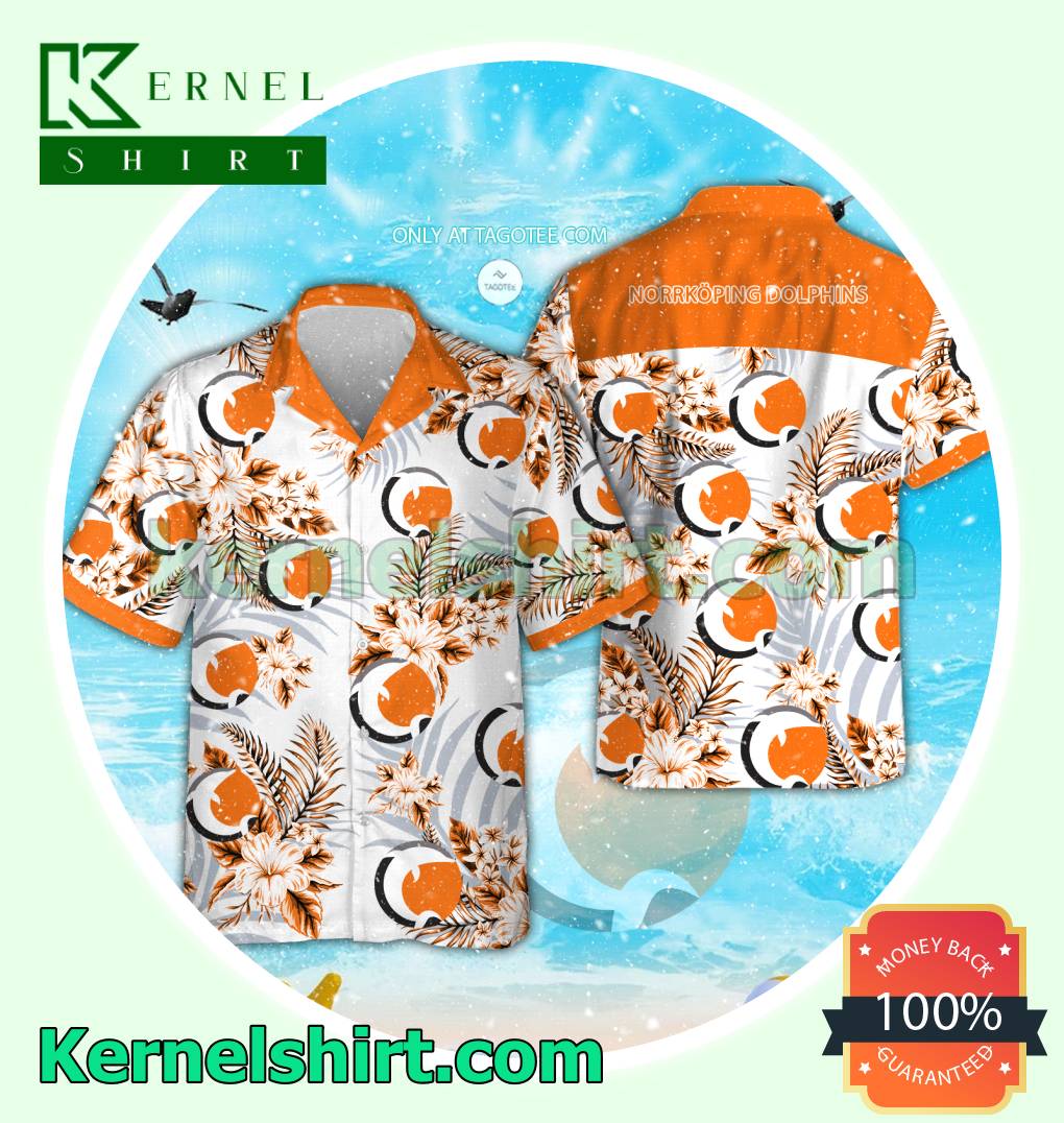 Norrkoping Dolphins Summer Beach Shirts