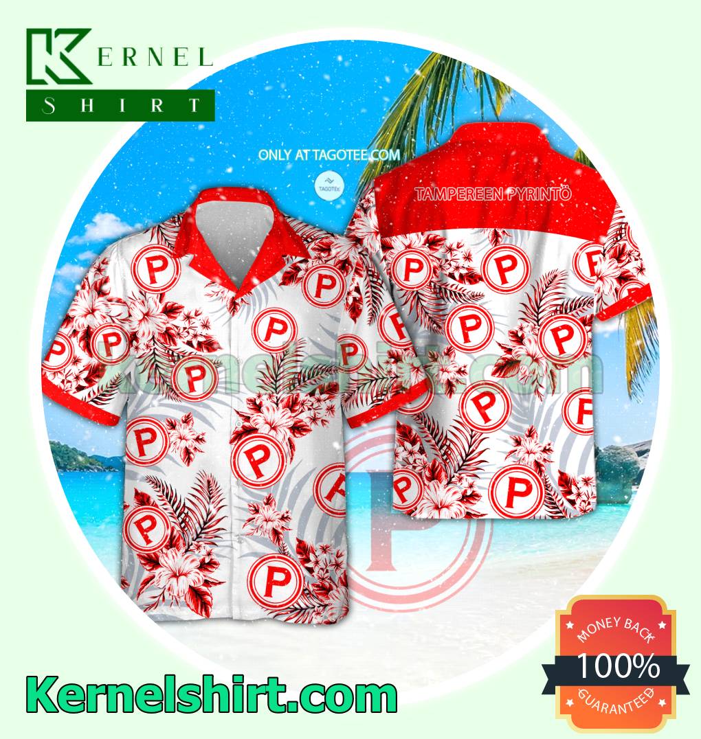 Pyrinto Tampere Summer Beach Shirts