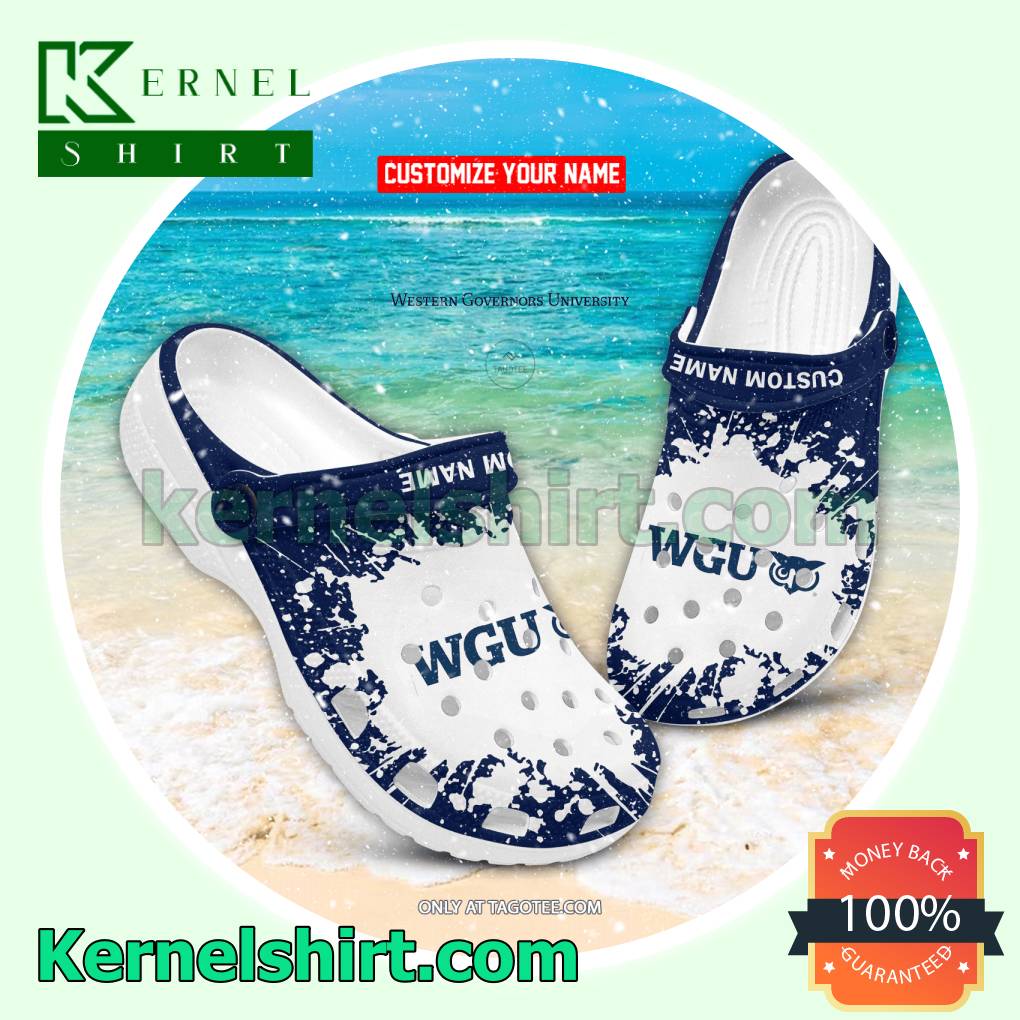 Western Governors University Crocs Clogs