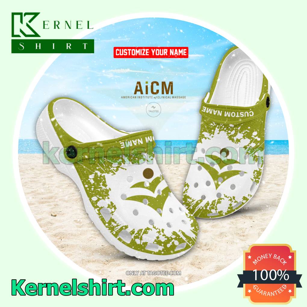 American Institute of Clinical Massage Logo Clogs For Women