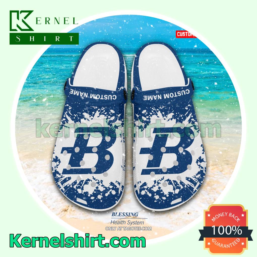 Blessing Hospital School of Radiologic Technology Logo Clogs For Women a