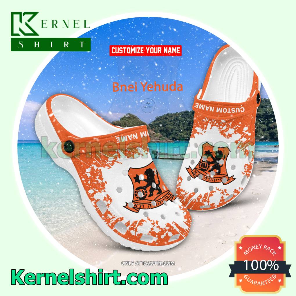 Bnei Yehuda Football Personalized Crocs